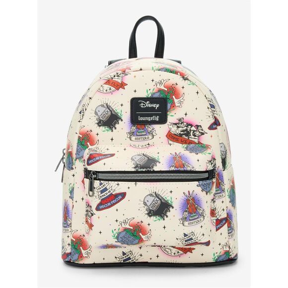 Loungefly Disney Hocus Pocus Tattoo Icons Mini Backpack main image 4